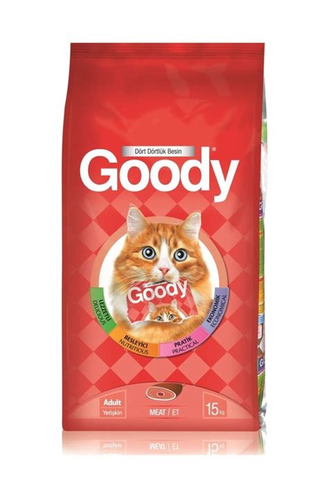 goody etli kuru kedi maması 15 kg